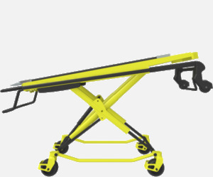 Hillaero STRYKER PRO TD FAA certified mountable bracket for Air Ambulance Airmed Helicopter or Fixed Wing Aircraft SIDE